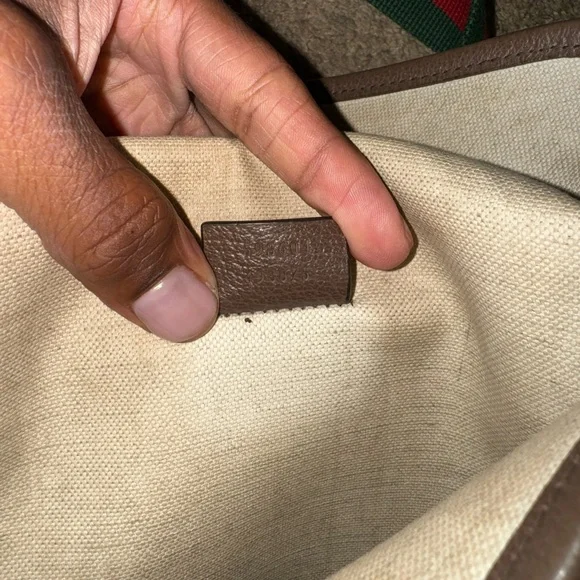 GG Supreme Monogram Web Medium Neo Vintage Flap Messenger Bag Beige New Acero - Picture 3 of 8